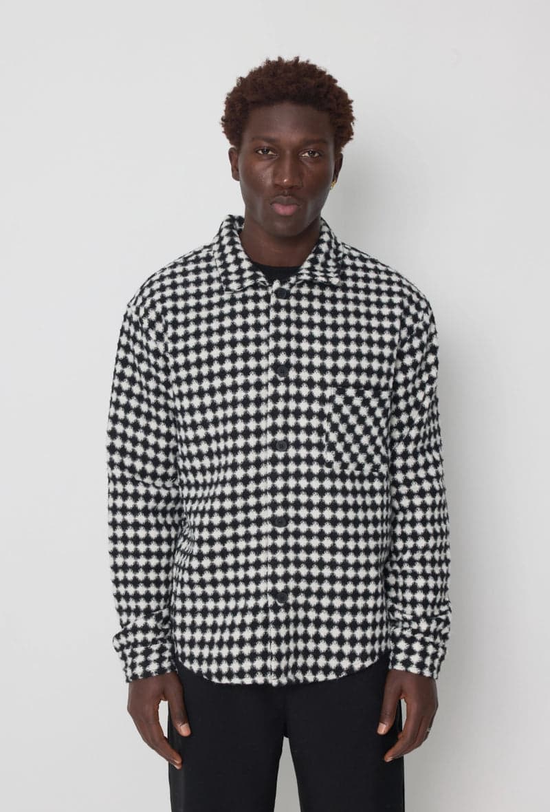 Brolazi Houndstooth Overshirt