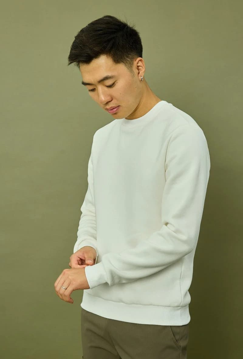 Brolazi Relaxed Sweater Off-White
